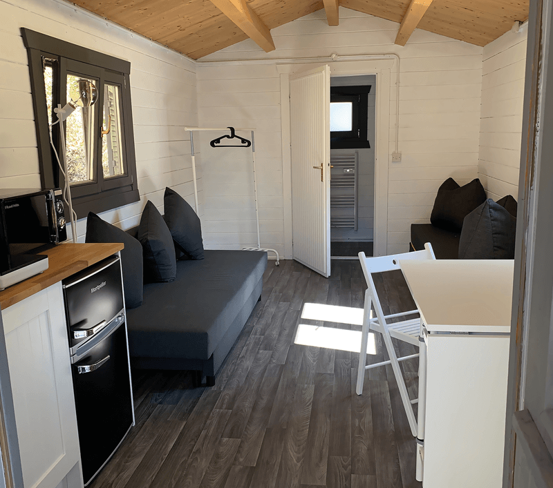 Family glamping bothies